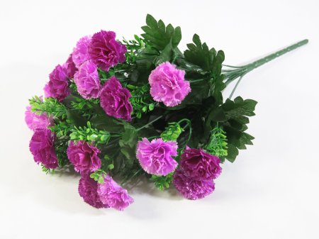 Гвоздика 18 цветков "Ванила"