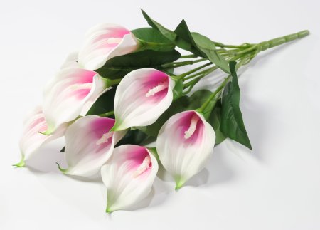 Букет калл из латекса 9 цветков