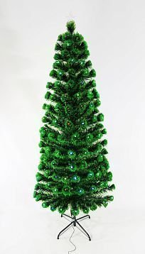 Новогодняя ёлка зеленая светодиодная 210 см от магазина KALINA являющийся официальным дистрибьютором в России 
