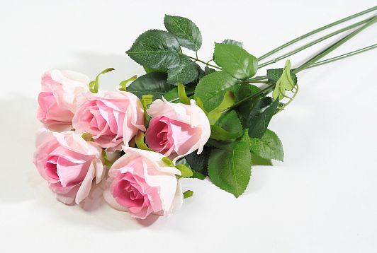 Роза с латексным покрытием светло-розовая от магазина KALINA являющийся официальным дистрибьютором в России 
