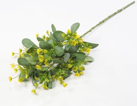 Ветка декоративная "Желтые цветики"