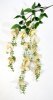Ампельная декоративная ветка "Ожерелье" бисквит