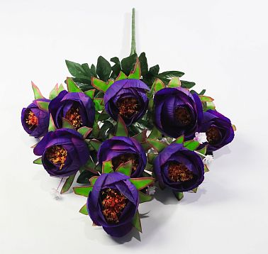 Пион "Московский" 8 цветков от магазина KALINA являющийся официальным дистрибьютором в России 