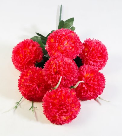 Букет хризантем "Спектакль" малый 7 цветков
