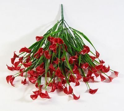 Букет калл разноцветных 117 цветков от магазина KALINA являющийся официальным дистрибьютором в России 