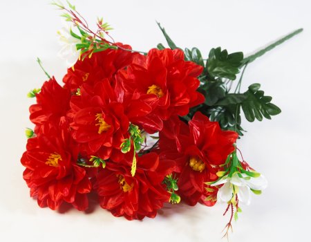 Букет георгин Бамбино 7 цветков