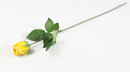 Роза с латексным покрытием малая желтая