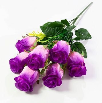 Роза "Эдем" 7 цветков от магазина KALINA являющийся официальным дистрибьютором в России 