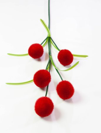 Ветка "Кладофора" 5 шариков