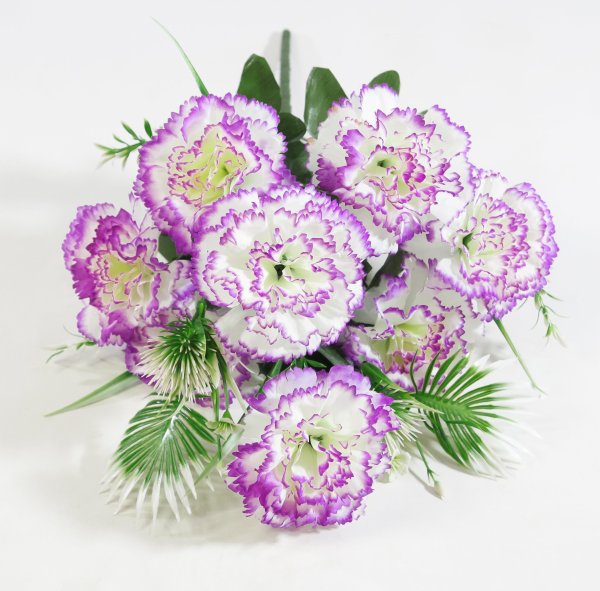 Букет гвоздик "Антураж" 8 цветков