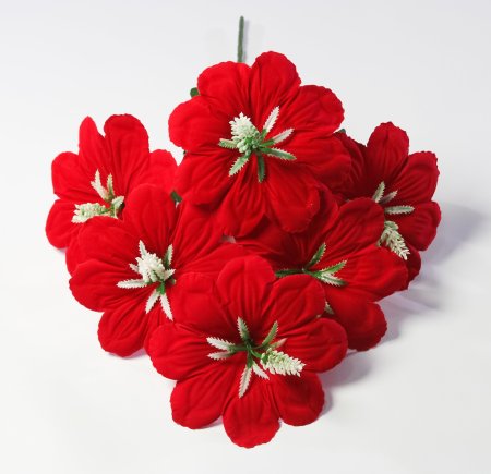 Букет лилий из бархата "Сентябрь"