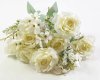 Букет роз Дилара" молочный 13 веток