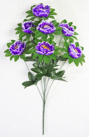 Букет пионов "Кадриль" 9 цветков