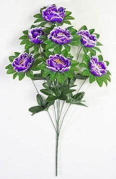 Букет пионов "Кадриль" 9 цветков от магазина KALINA являющийся официальным дистрибьютором в России 