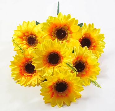 Подсолнух 7 цветков от магазина KALINA являющийся официальным дистрибьютором в России 