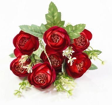 Ранункулюс бархат 7 цветков от магазина KALINA являющийся официальным дистрибьютором в России 