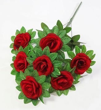 Букет роз "Адмирал" 7 цветков от магазина KALINA являющийся официальным дистрибьютором в России 