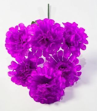 Букет хризантем "Помпон" 6 цветков от магазина KALINA являющийся официальным дистрибьютором в России 