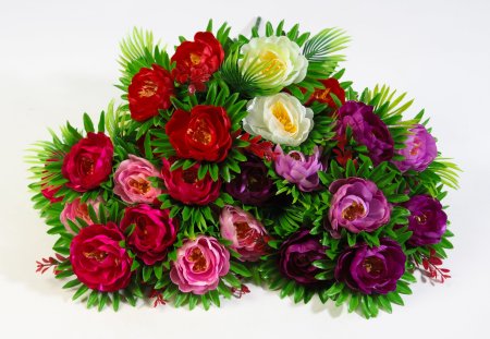 Букет пионов "Контур" 9 цветков