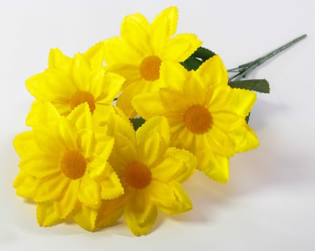 Букет ромашек "Ниагара" 5 цветков