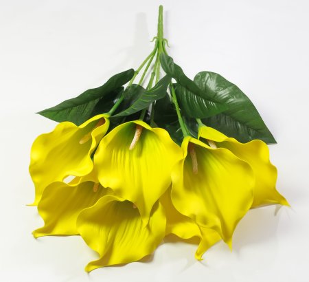 Букет Калл из латекса 7 цветков