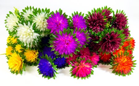 Букет хризантем "Лапландия" 7 цветков