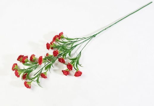 Ветка гвоздики 20 цветков красная от магазина KALINA являющийся официальным дистрибьютором в России 