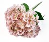 Букет гортензий 5 веток нежно-розовая