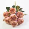 Букет роз "Помпонелла" персик 7 цветков