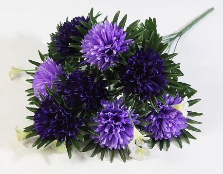 Букет хризантем "Секрет" 9 цветков от магазина KALINA являющийся официальным дистрибьютором в России 