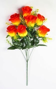 Букет роз "Сантана" 7 цветков от магазина KALINA являющийся официальным дистрибьютором в России 