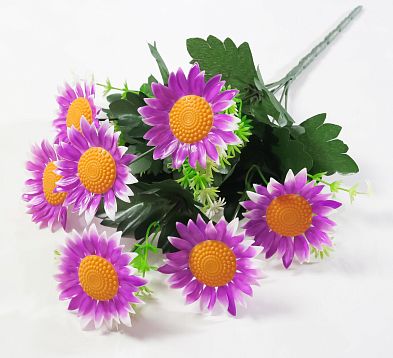 Ромашка "Семо" 7 цветков от магазина KALINA являющийся официальным дистрибьютором в России 