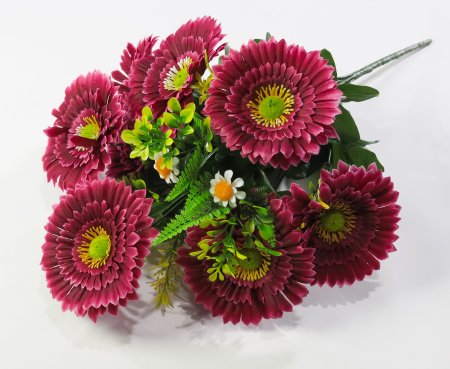Гербера "Скипетр" 12 веток 9 цветков