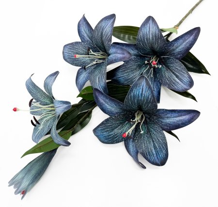 Ветка лилий "Мираж" 4 цветка 1 бутон