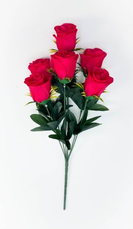 Роза "Бланш" 6 цветков