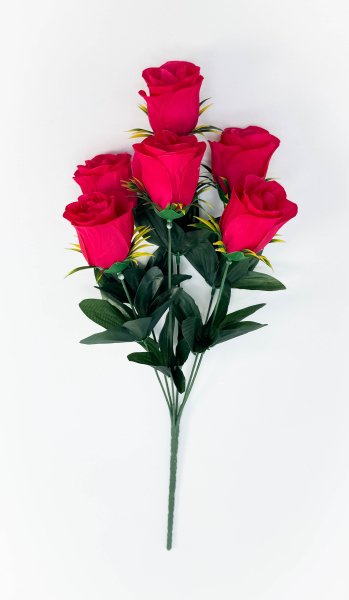 Роза "Бланш" 6 цветков