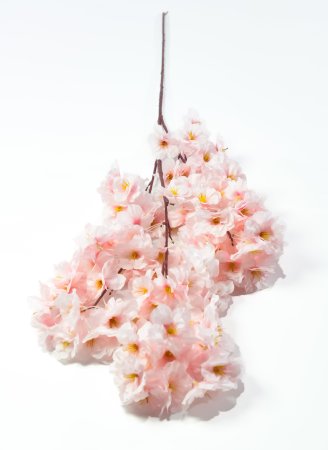 Ветка яблони 120 цветков 3 слоя