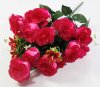 Роза с лилией "Ванда малая" 18 веток