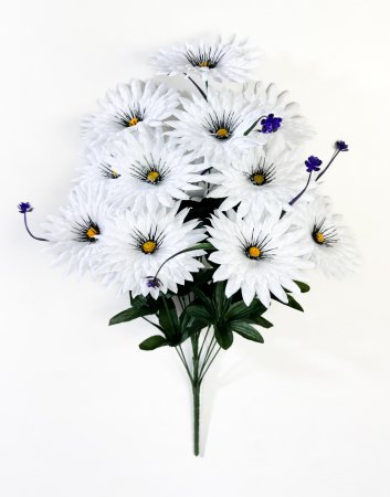 Ромашки "Реснички блеск" 13 цветков