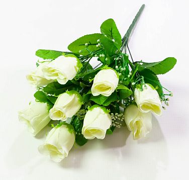 Роза "Роса" 9 цветков от магазина KALINA являющийся официальным дистрибьютором в России 