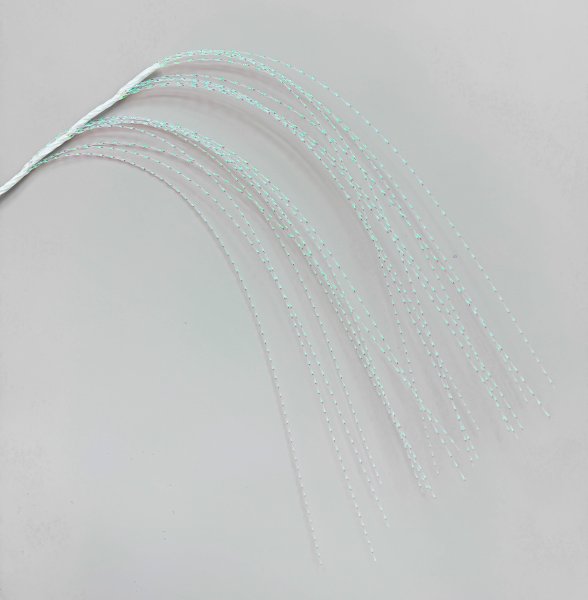 Украшение "Белый дождь"