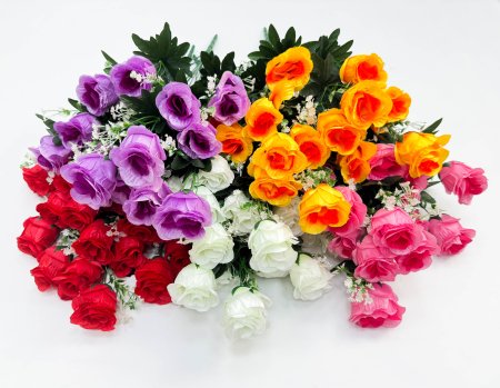 Роза Пиаф 18 цветков