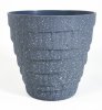 Кашпо "Бархан" 3 серый 2.7 L