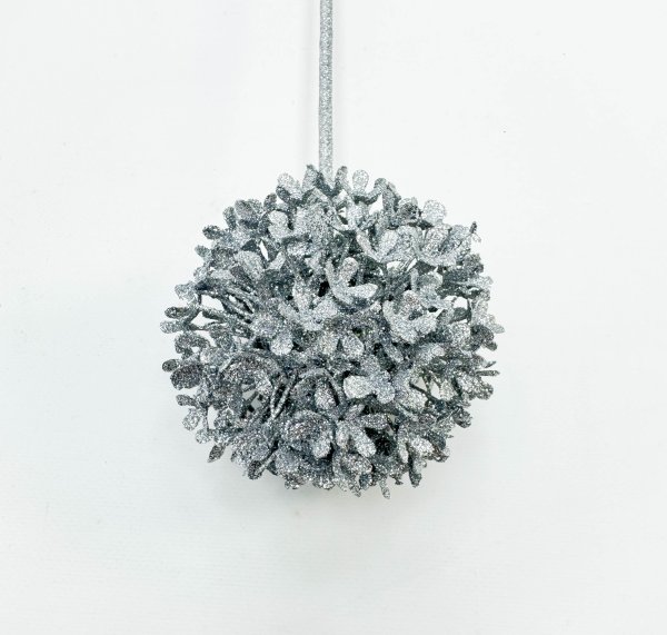 Декоративный лук серебро