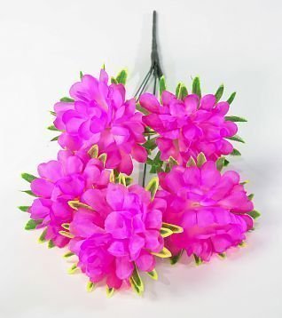 Хризантема "Розанна" 5 цветков от магазина KALINA являющийся официальным дистрибьютором в России 