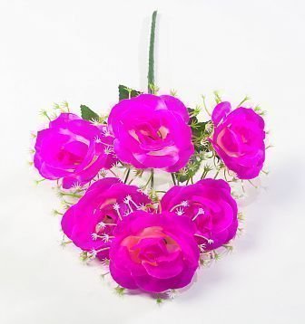 Букет роз "Гренада" 6 цветков от магазина KALINA являющийся официальным дистрибьютором в России 