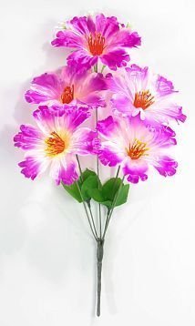 Лилия резная 5 цветков от магазина KALINA являющийся официальным дистрибьютором в России 