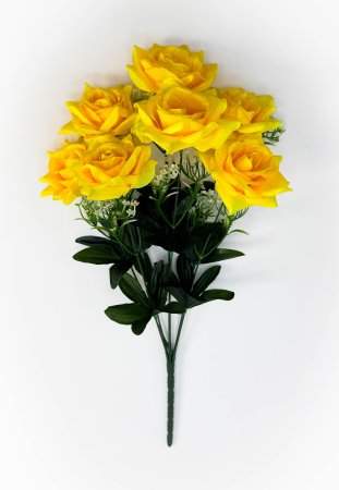 Роза "Кардинал" 7 цветков