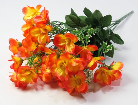 Букет крупных фиалок 12 веток