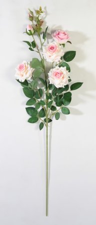 Ветка розы "Сфинкс" светло-розовая